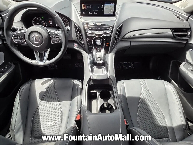 Used 2022 Phantom Violet Pearl Acura FWD W/TECHNOLOGY PACKAGE image 10