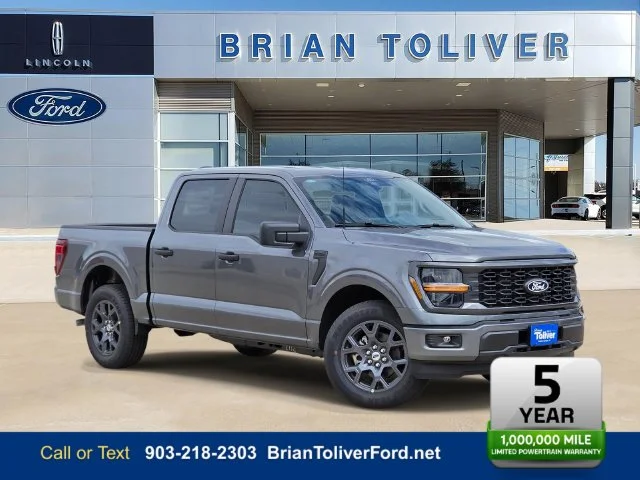 New 2026 Carbonized Gray Metallic Ford STX® image 1