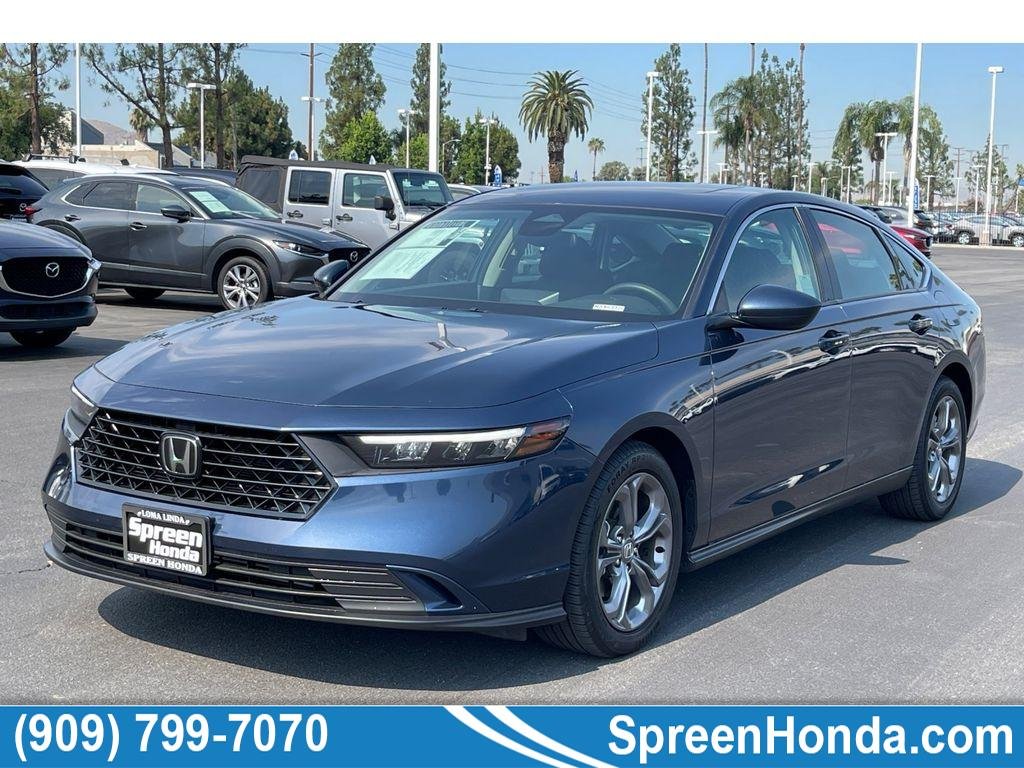 Used 2024 Canyon River Blue Metallic Honda EX image 1