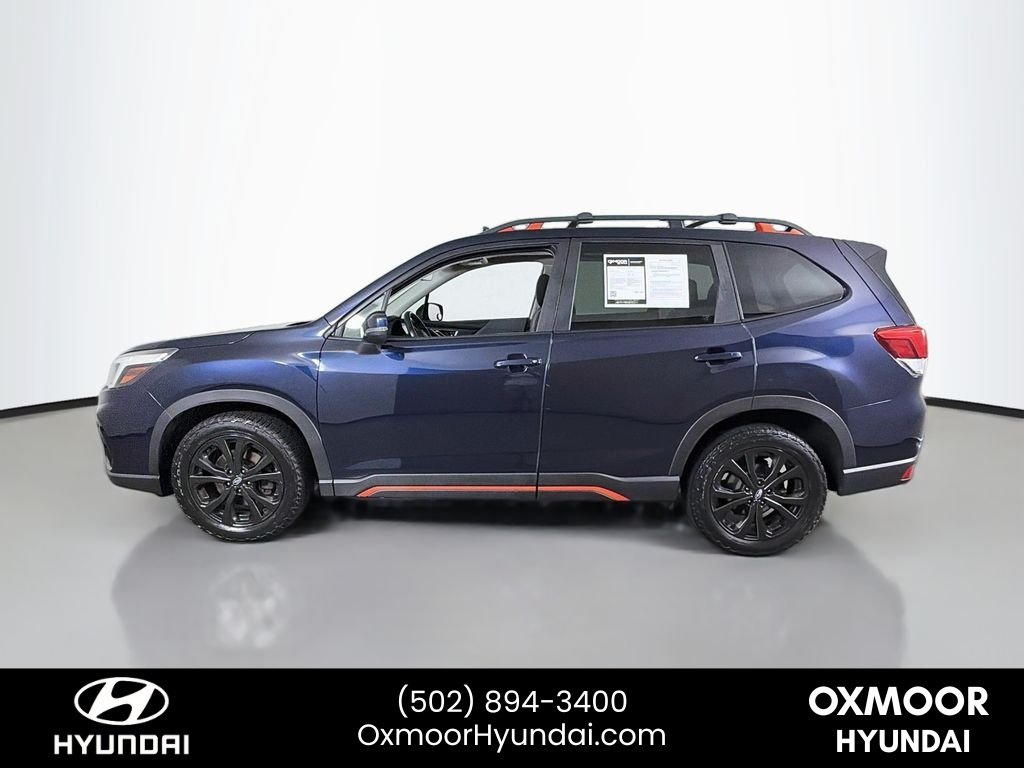 Used 2019 Dark Blue Pearl Subaru Sport image 4