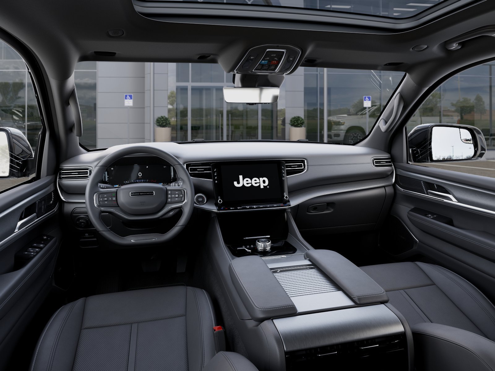 New 2026 Baltic-Gray Metallic Clear-Coat Exterior Paint Jeep 4x4 image 40