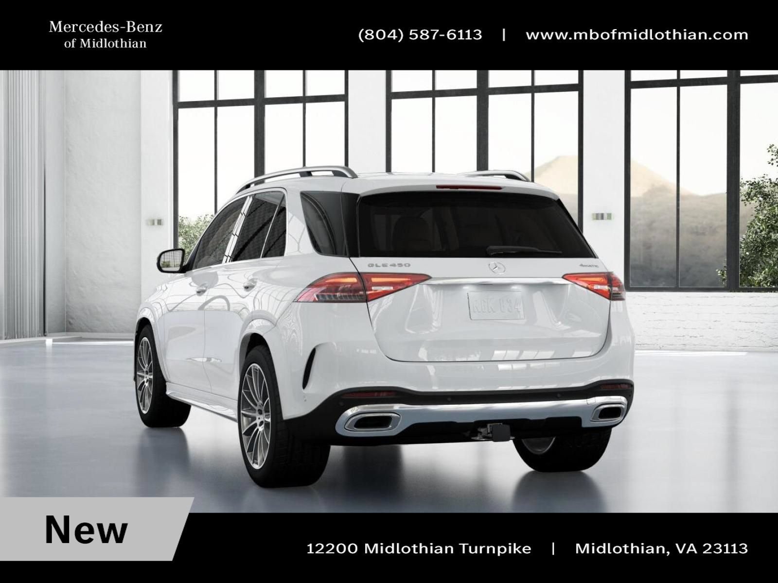 New 2026 Polar White Mercedes-Benz GLE 450 image 73