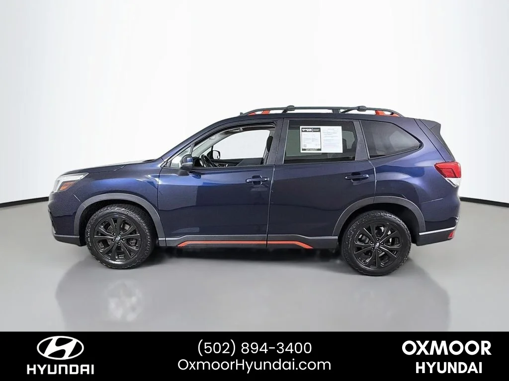 Used 2019 Dark Blue Pearl Subaru Sport image 4