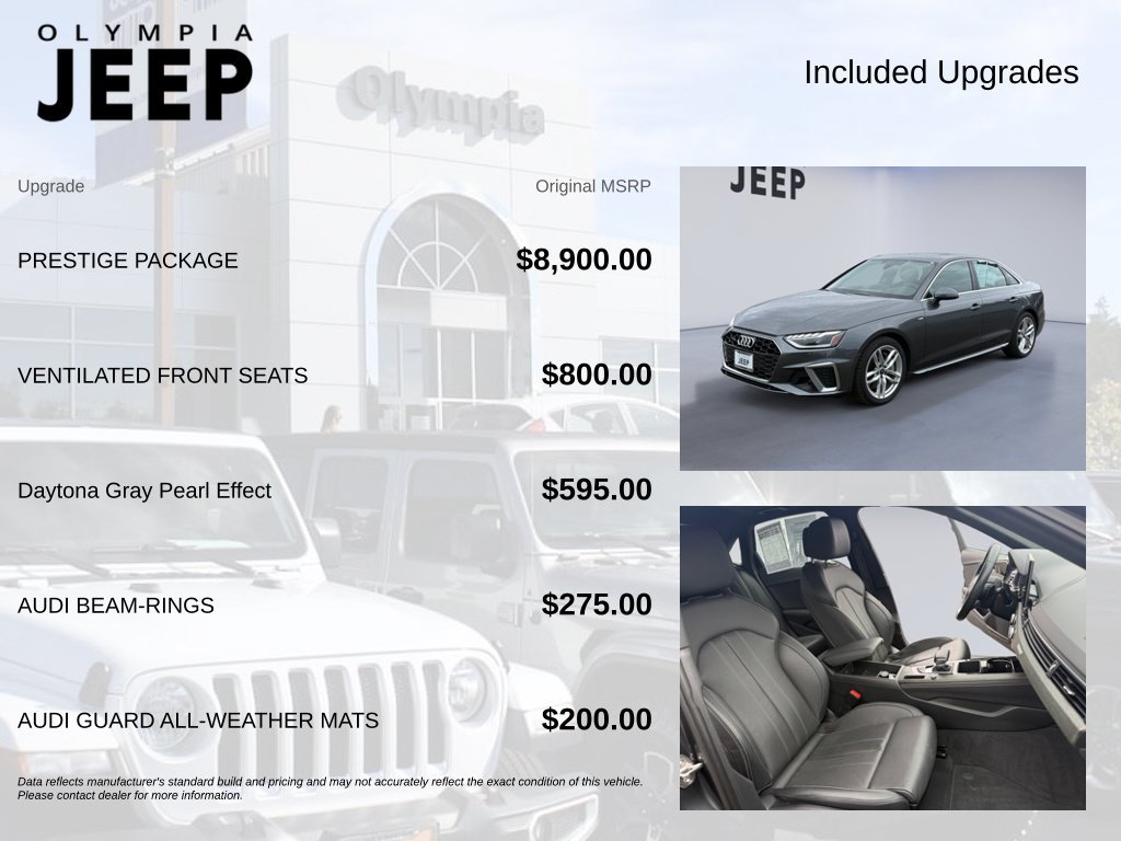 Used 2023 Gray Audi 45 S line Prestige image 4