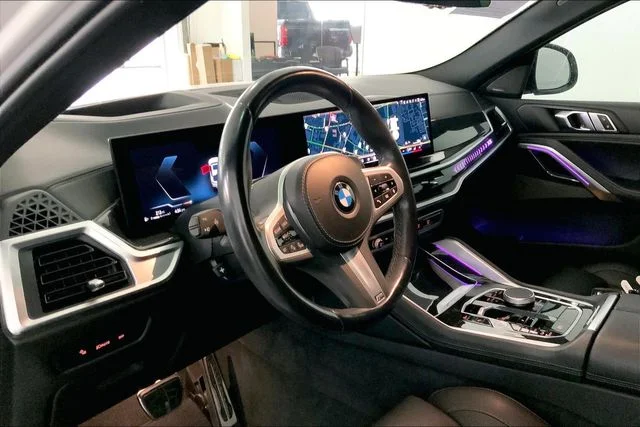 Certified Used 2024 Mineral White Metallic BMW xDrive40i image 7