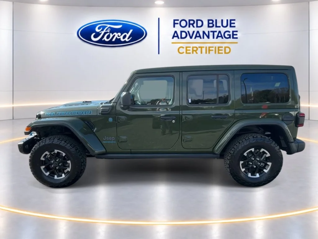 Certified Used 2024 Sarge Green Clearcoat Jeep Rubicon X 4xe image 6