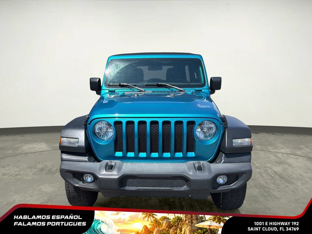 Used 2019 Teal Jeep Sport S 4x4 image 9
