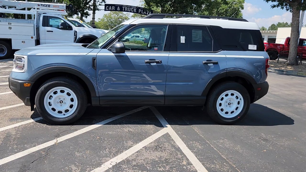New 2025 Azure Gray Metallic Tri-Coat Ford Heritage image 3