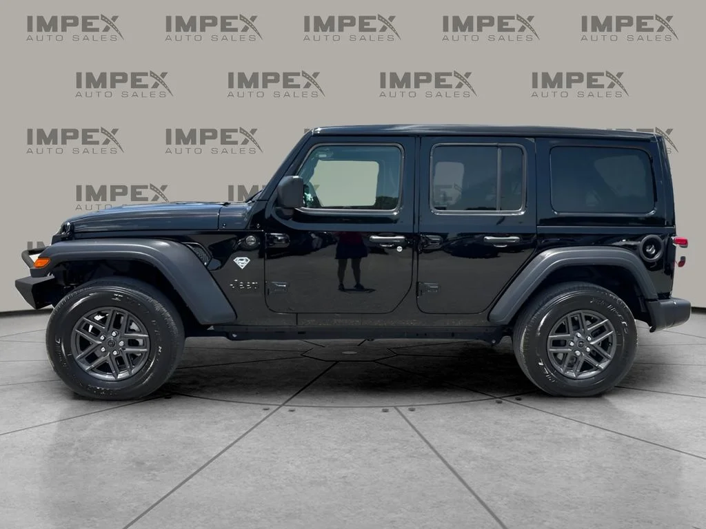 Used 2024 Black Jeep Sport S image 2