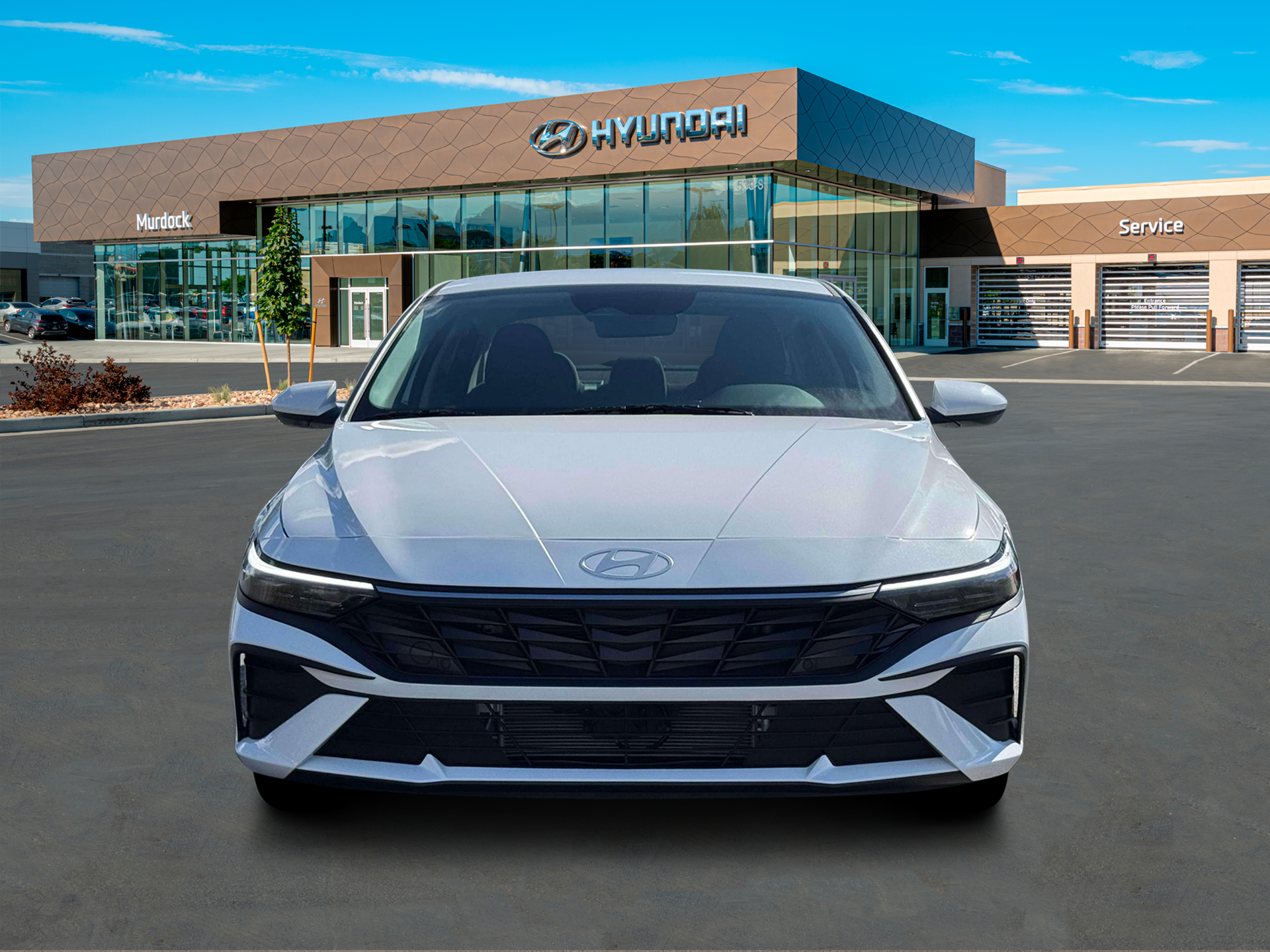 New 2026 Serenity White Hyundai Blue image 12