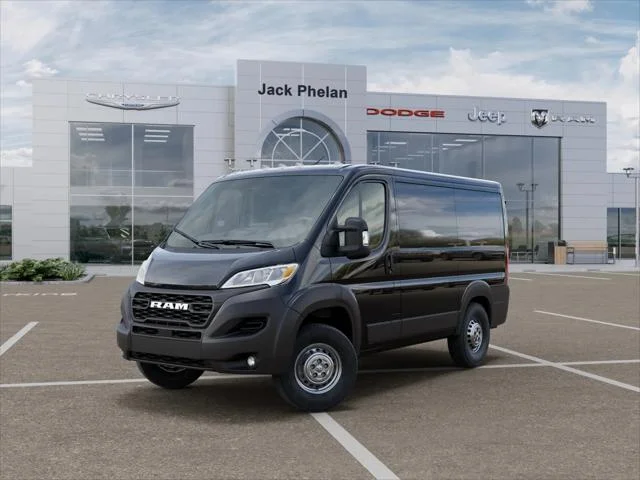 New 2026 Black Clear-Coat Exterior Paint RAM 1500 Low Roof Cargo Van 118 WB image 27