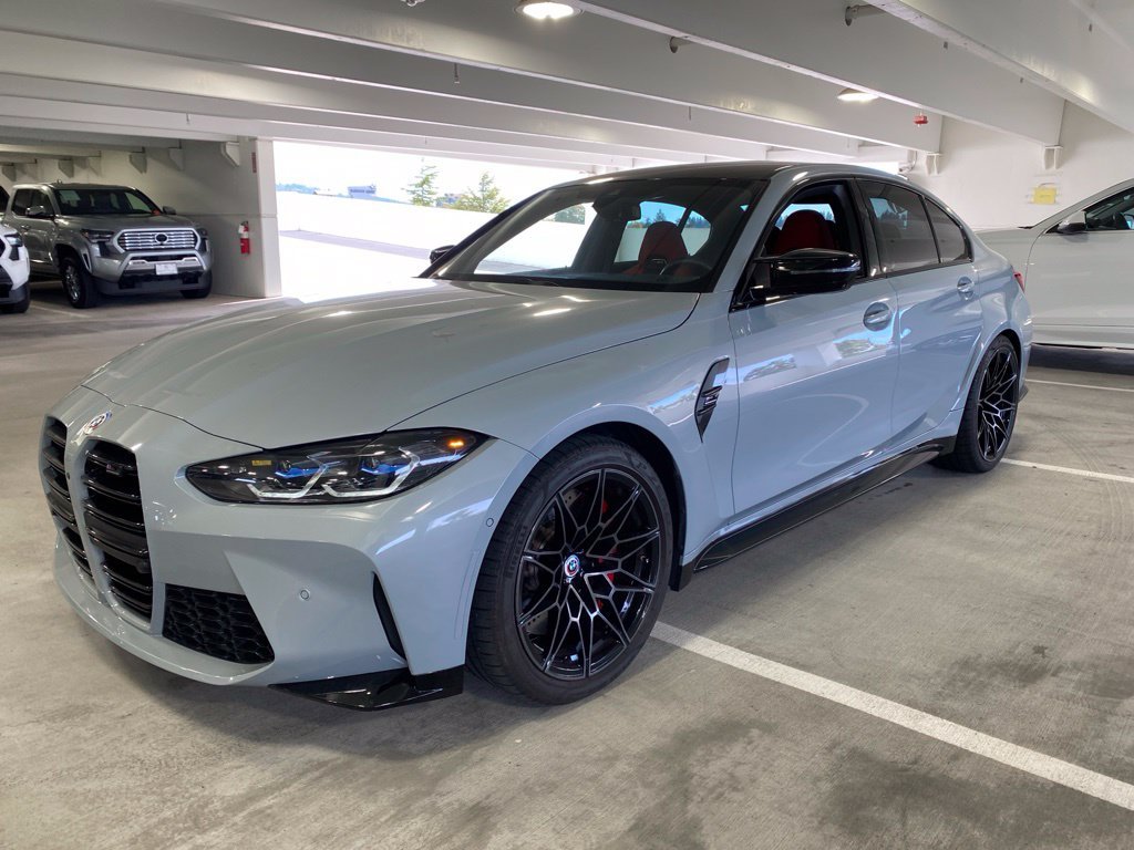 Used 2023 Brooklyn Gray Metallic BMW Competition image 1