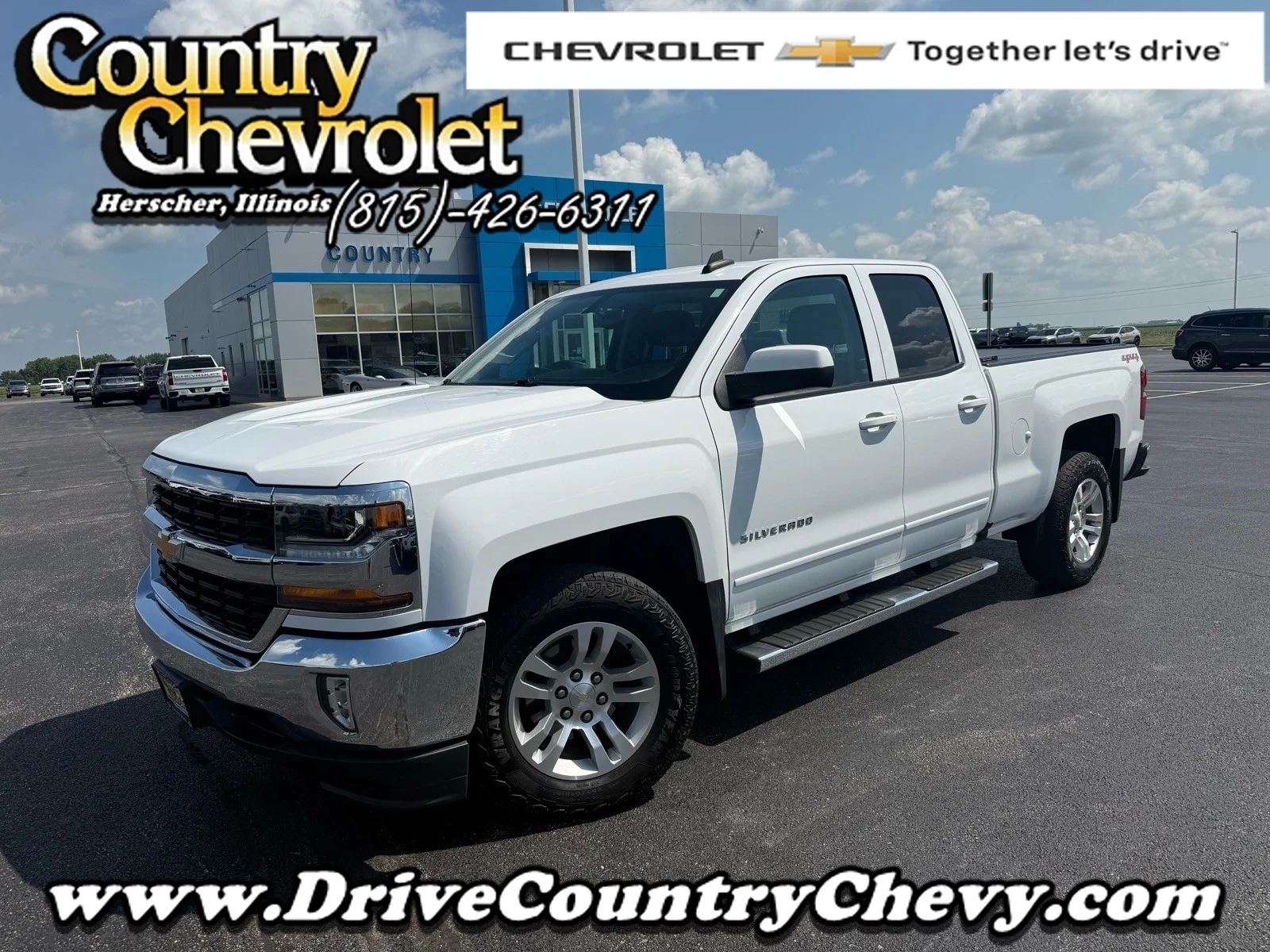 Used 2017 SUMMIT WHITE Chevrolet LT image 1