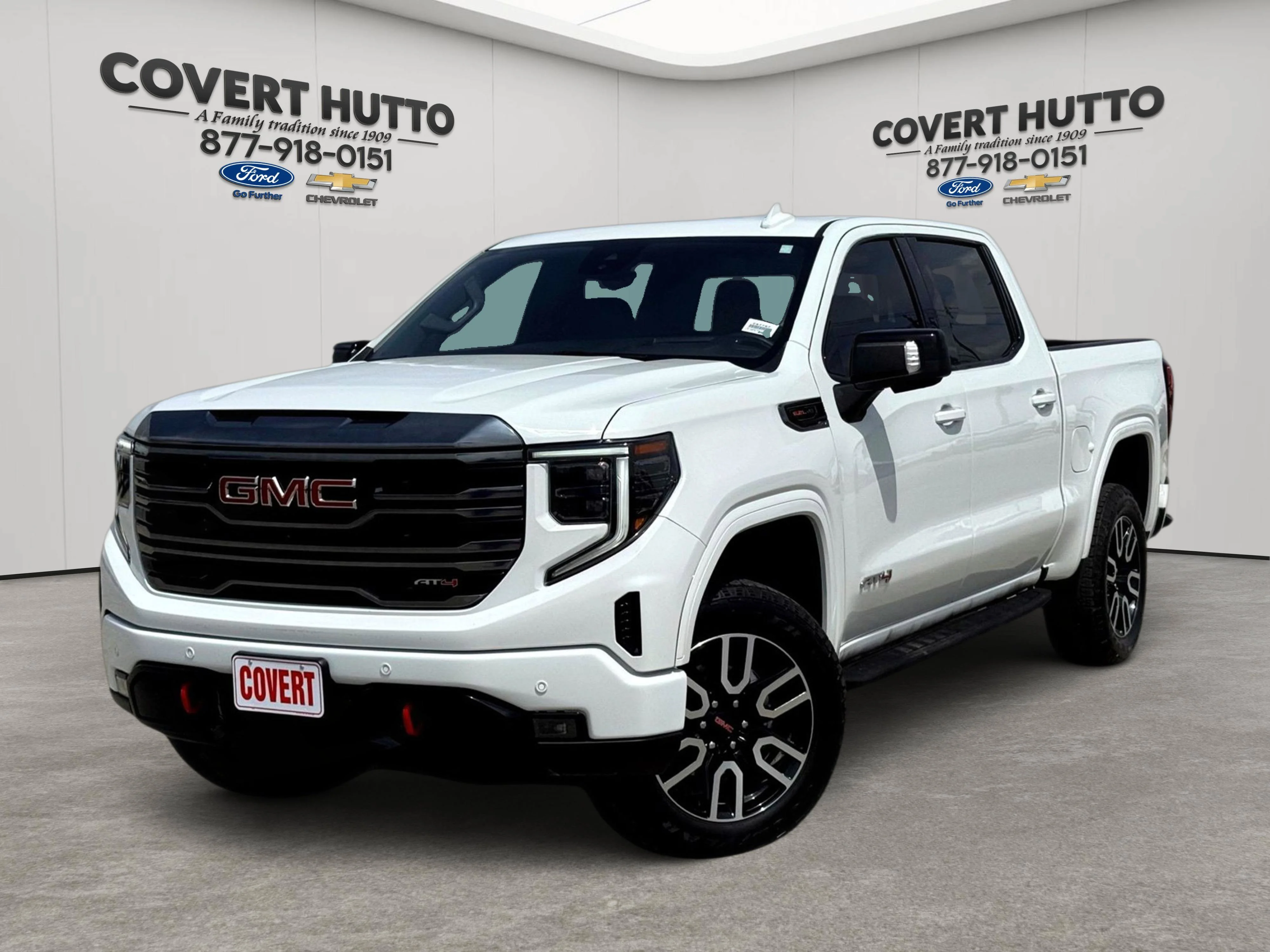 Used 2024 Summit White GMC AT4 image 1