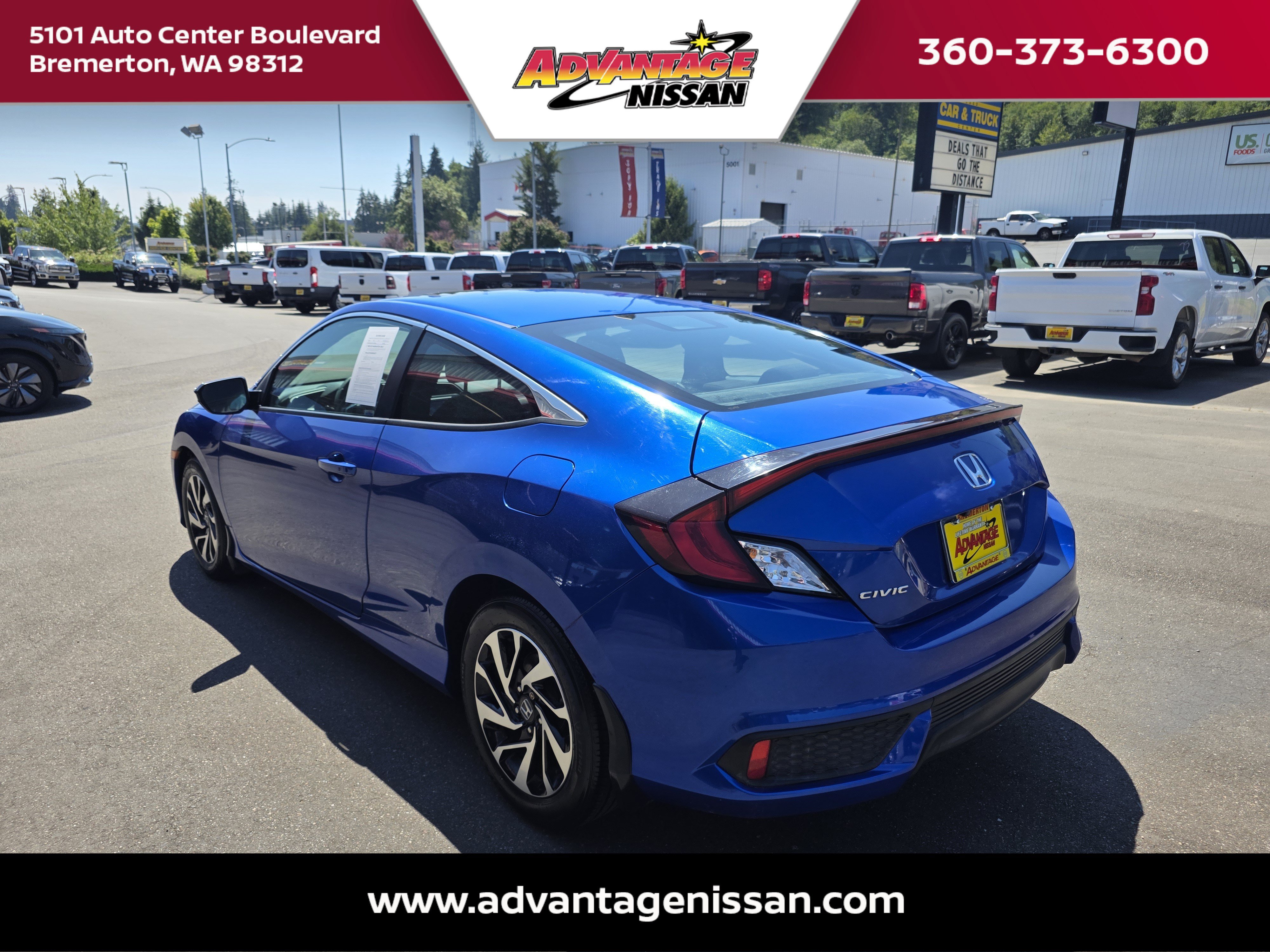 Used 2016 Aegean Blue Metallic Honda LX-P image 3
