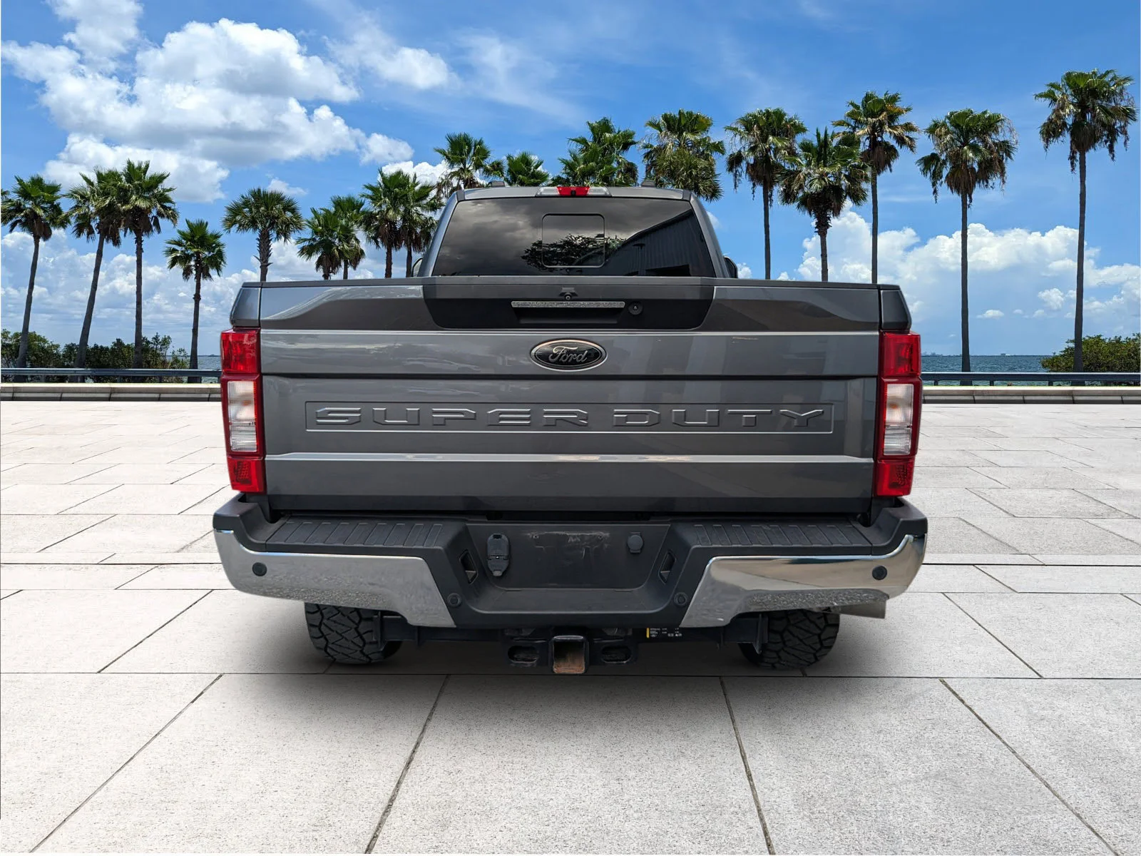 Used 2022 Carbonized Gray Metallic Ford LARIAT image 8