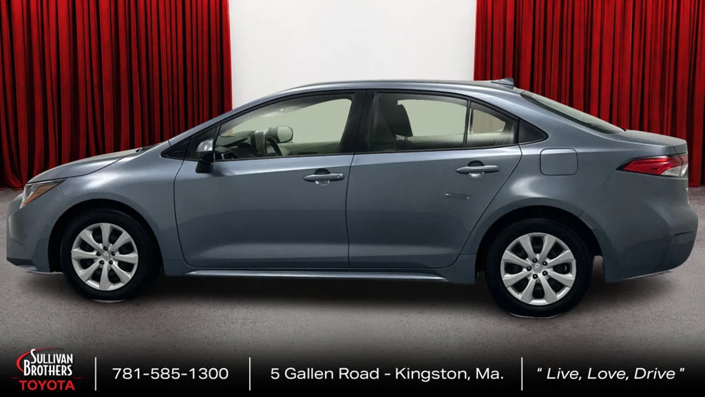 Certified Used 2023 Blue Toyota LE image 8