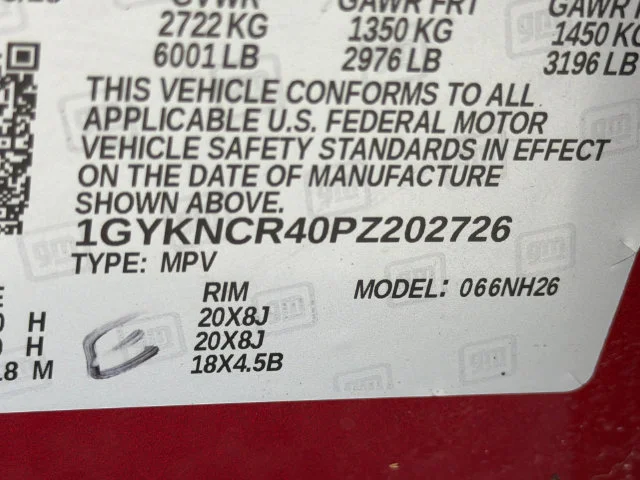 Used 2023 RADIANT RED TINTCOAT Cadillac FWD Premium Luxury image 34