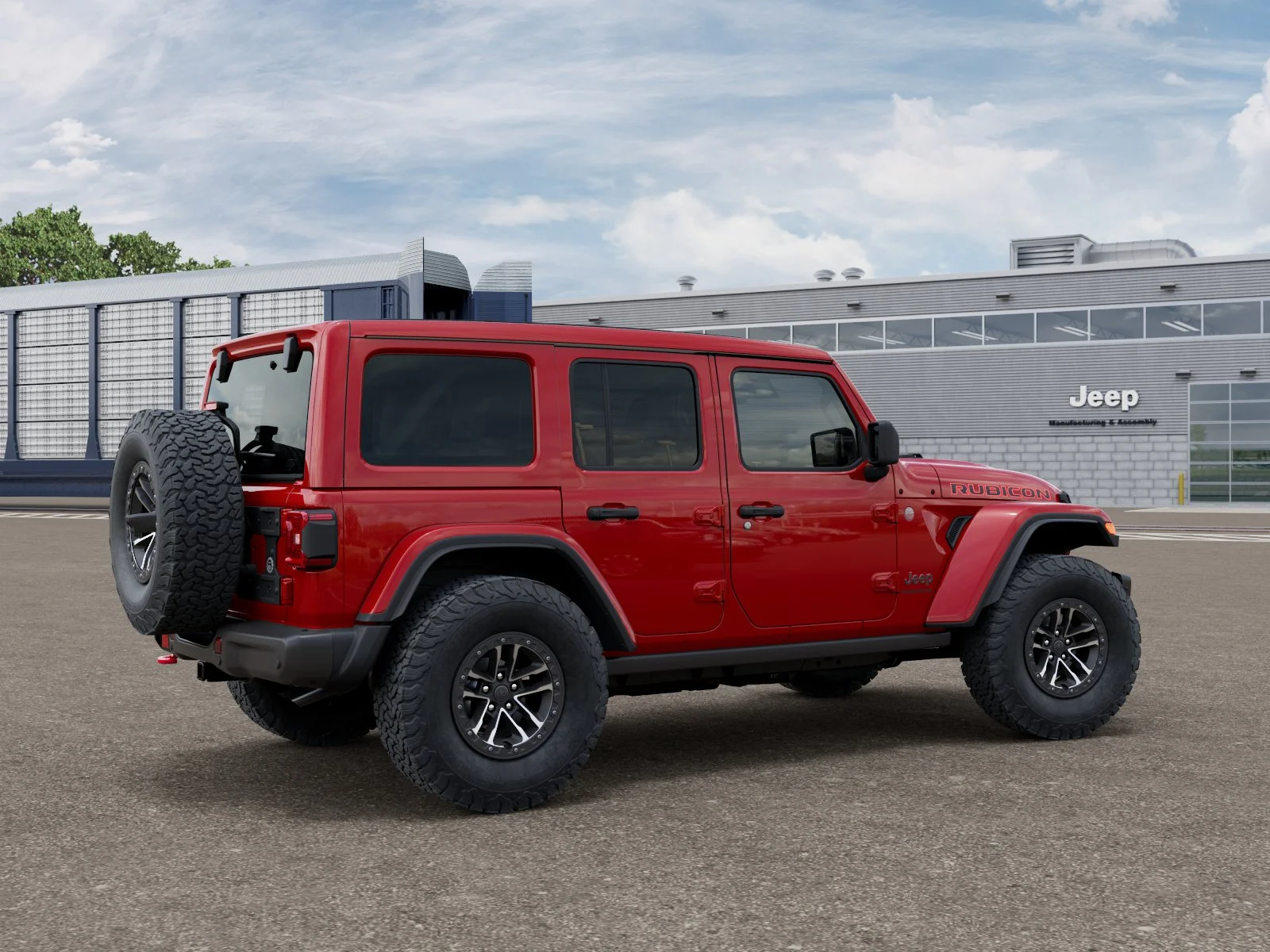 New 2027 Firecracker Red Clear-Coat Paint Jeep Rubicon X image 30