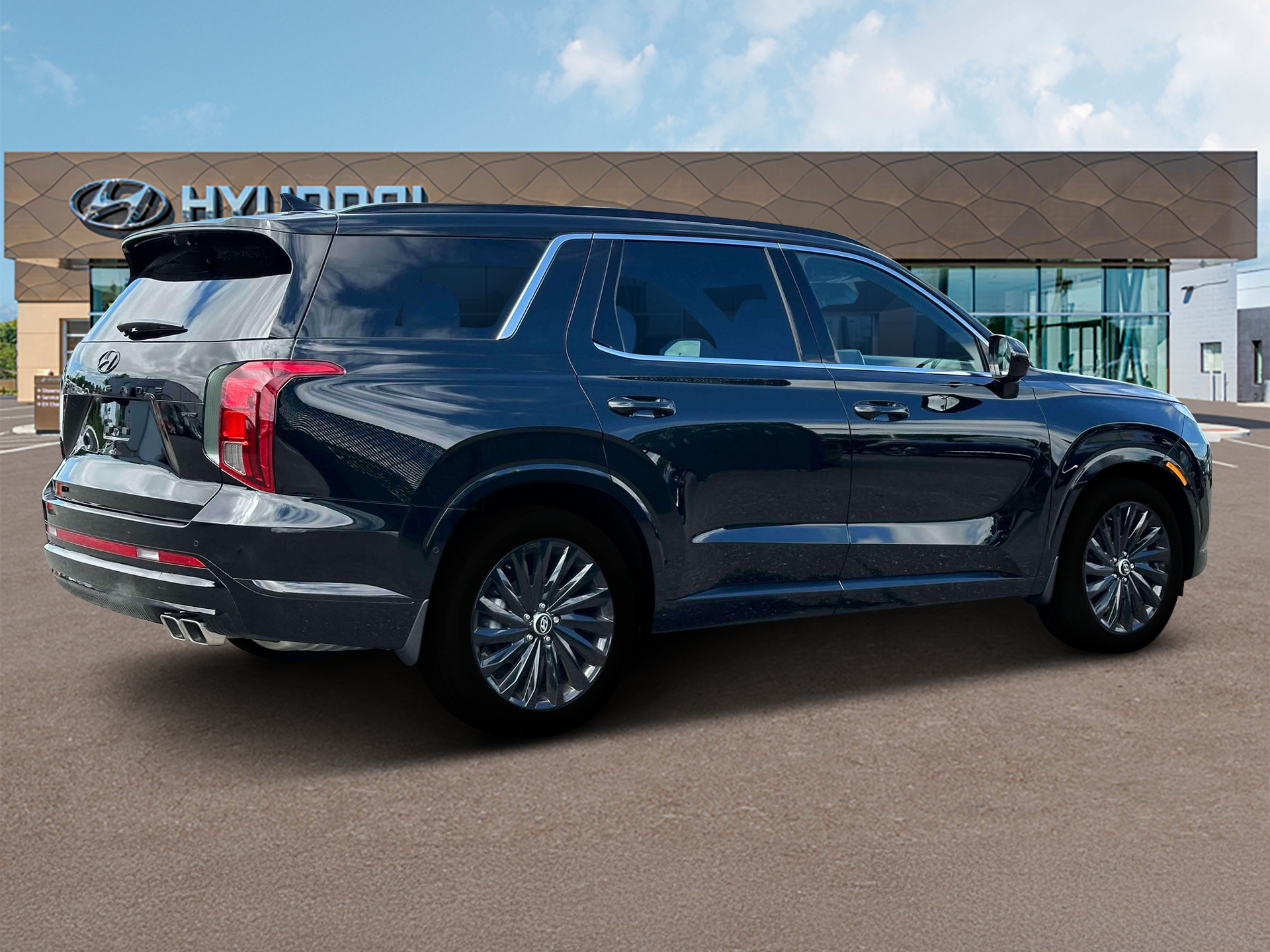 New 2025 Black Hyundai Calligraphy Night Edition AWD image 8