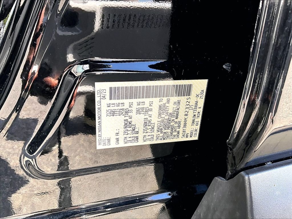 Used 2023 Black Nissan SV image 36