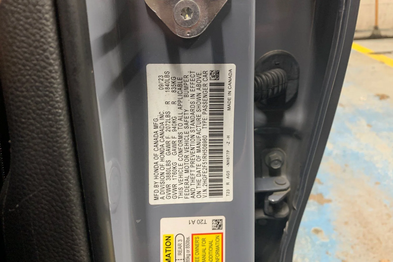 Certified Used 2024 Sonic Gray Pearl Honda Sport image 33