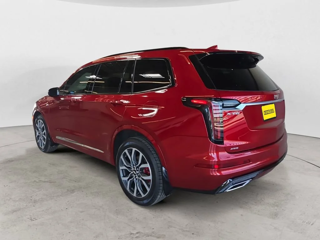 Used 2024 Radiant Red Tintcoat Cadillac Sport image 7