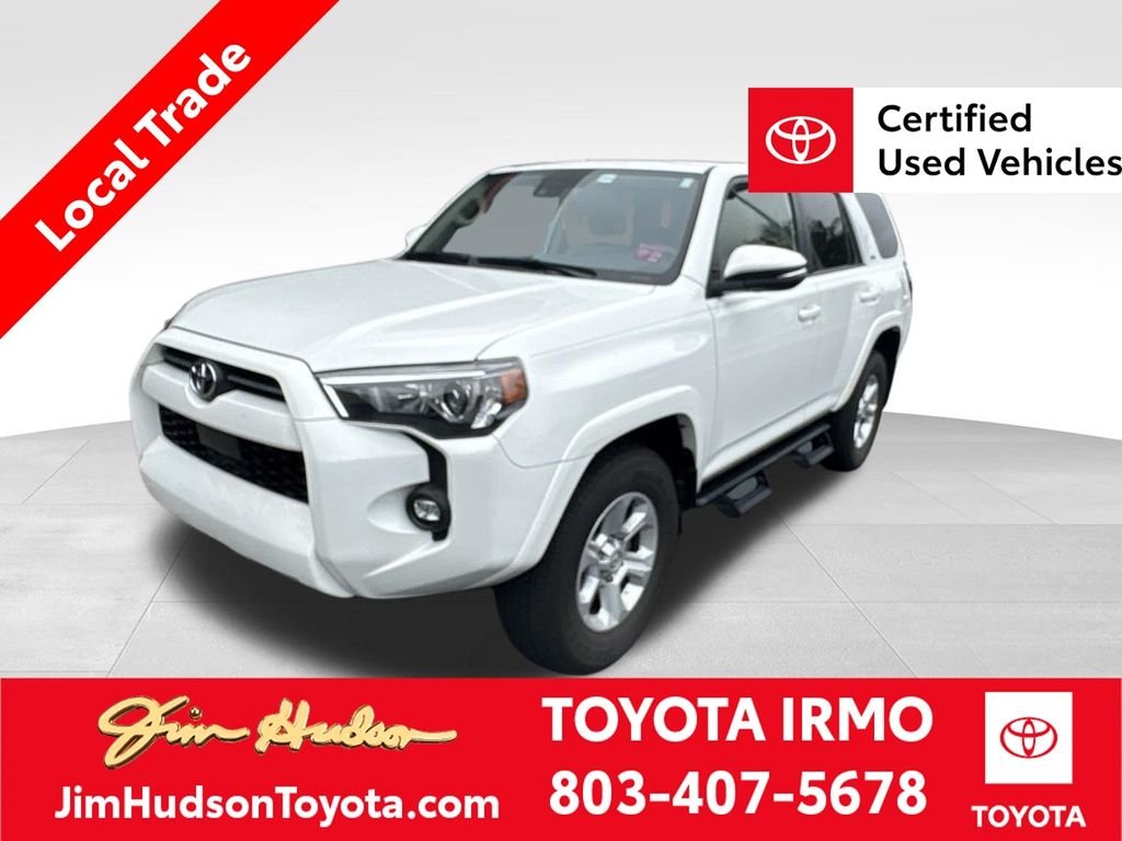 Certified Used 2023 White Toyota SR5 Premium image 1