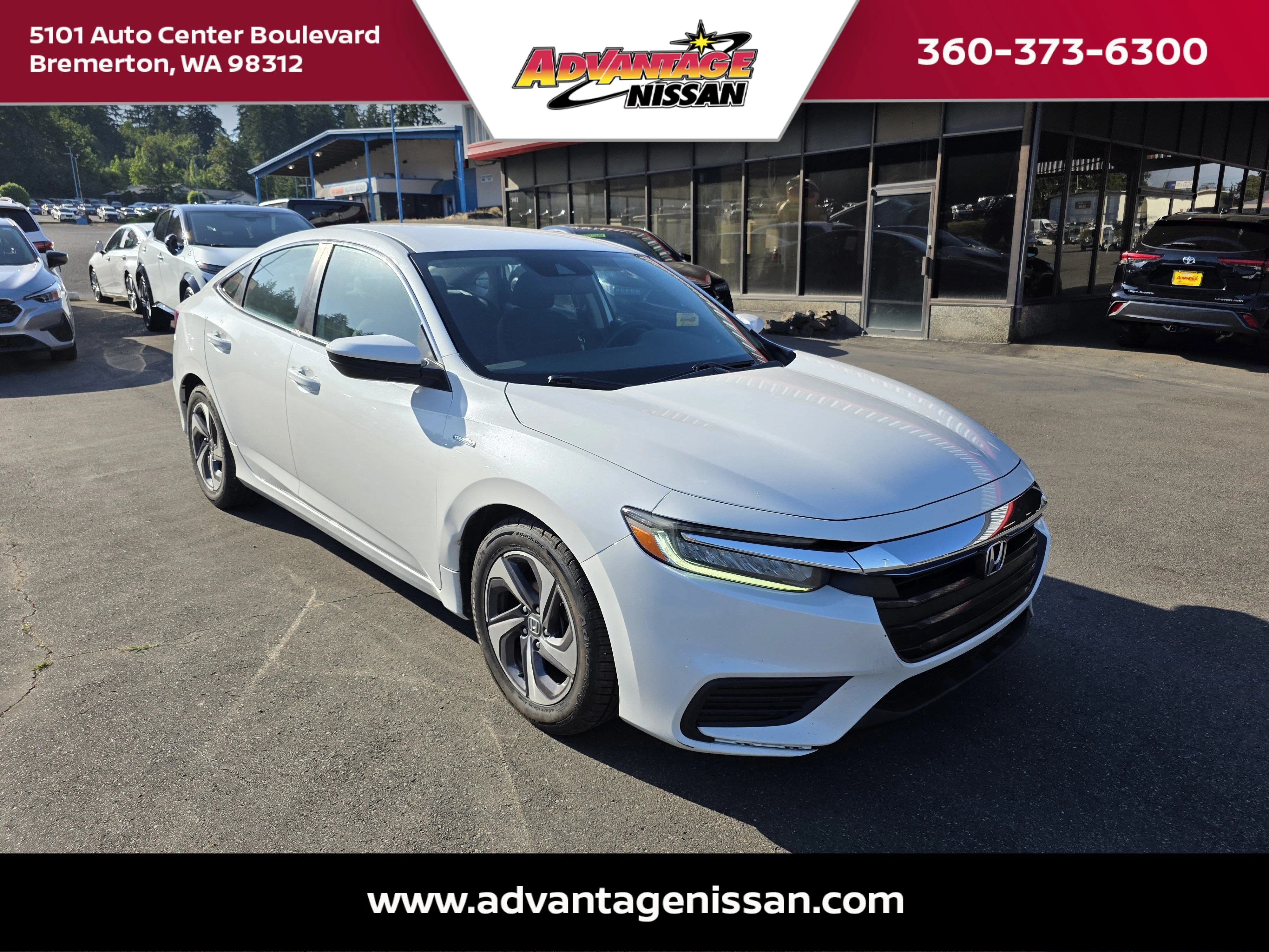 Used 2019 White Orchid Pearl Honda LX image 7