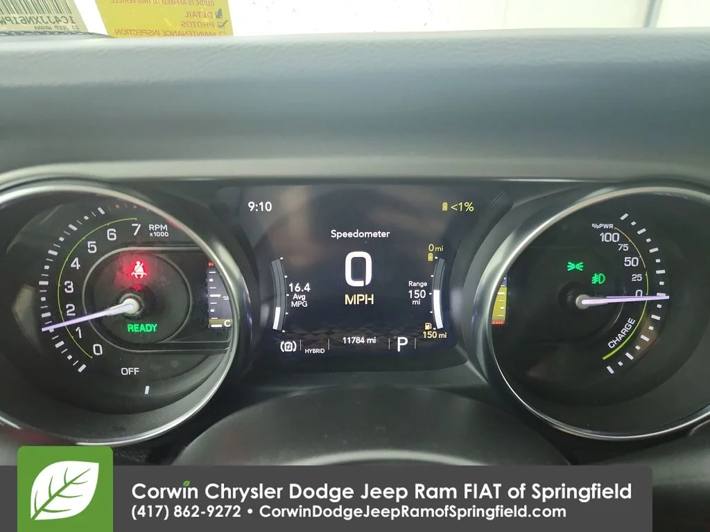 Certified Used 2023 Yellow Jeep Base 4xe image 14