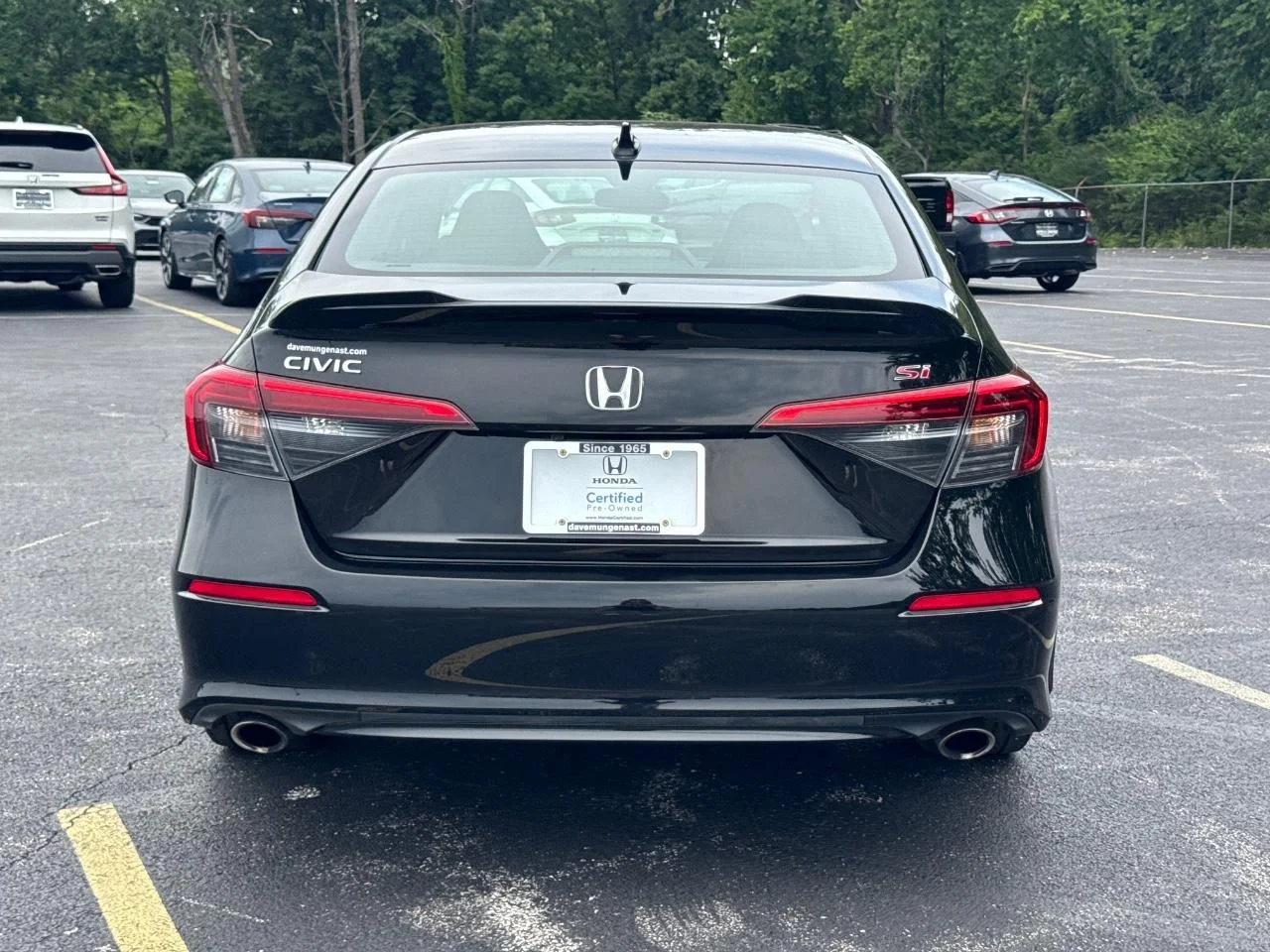 Certified Used 2023 Crystal Black Pearl Honda Si image 6