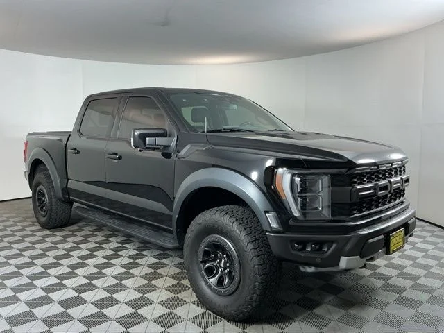 Used 2022 Black Ford Raptor image 3