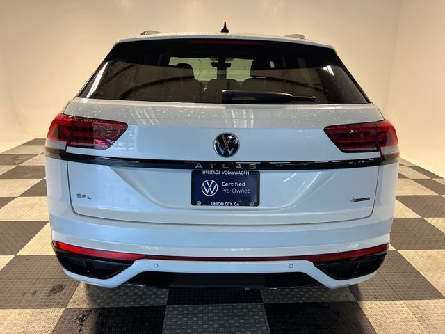 Certified Used 2023 White Volkswagen 2.0T SEL R-Line image 4