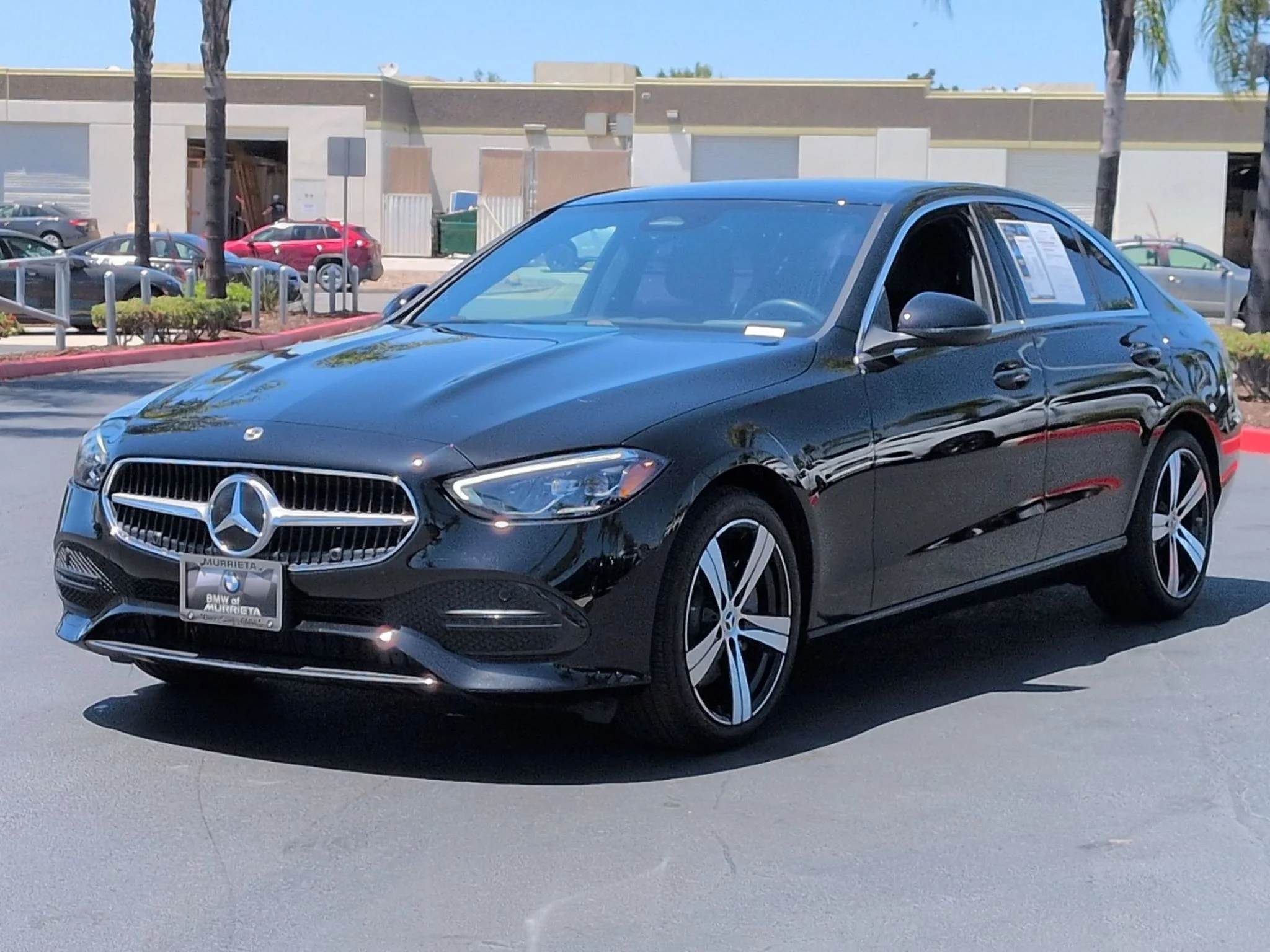 Used 2025 BLACK Mercedes-Benz C300 image 3