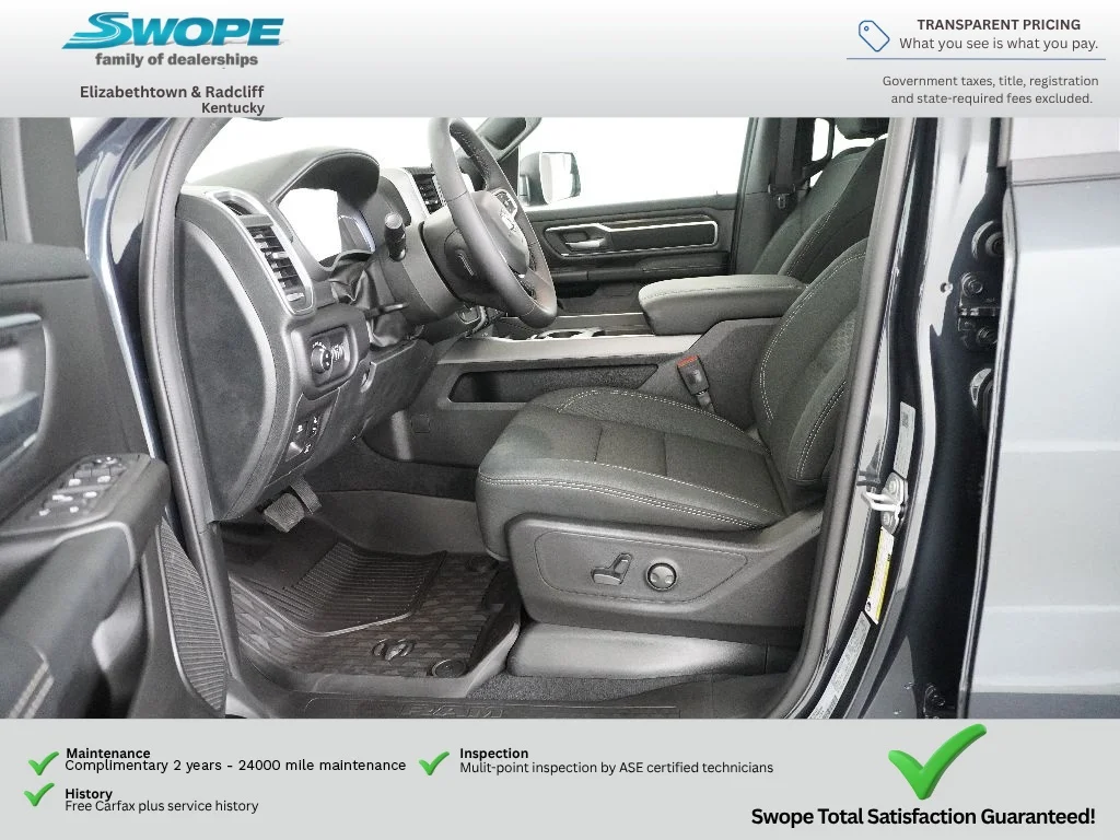 New 2026 Forged Blue Metallic Exterior Paint RAM Big Horn image 12