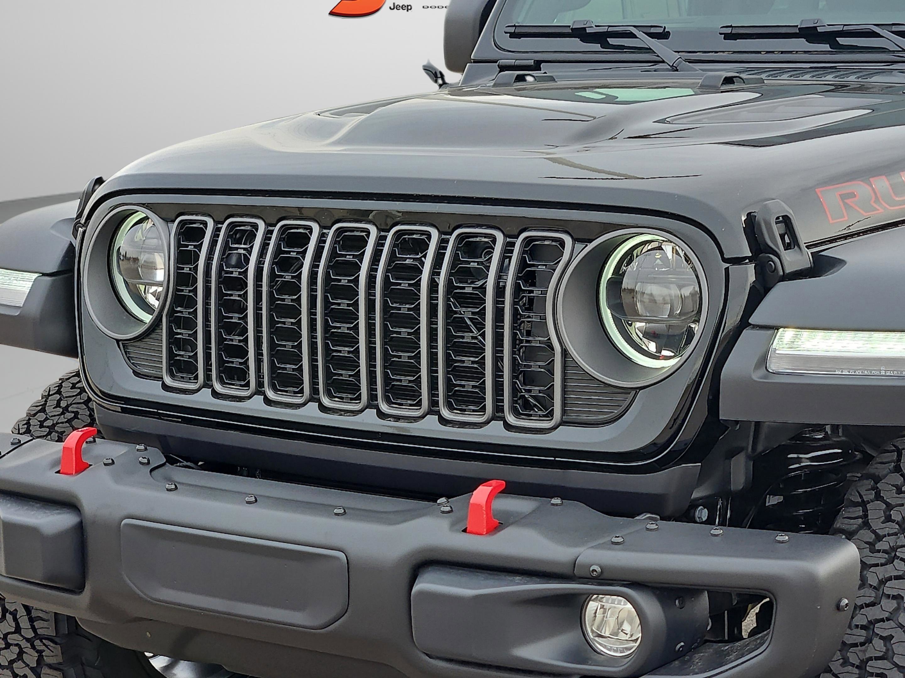 New 2026 Black Clear-Coat Exterior Paint Jeep Rubicon image 7