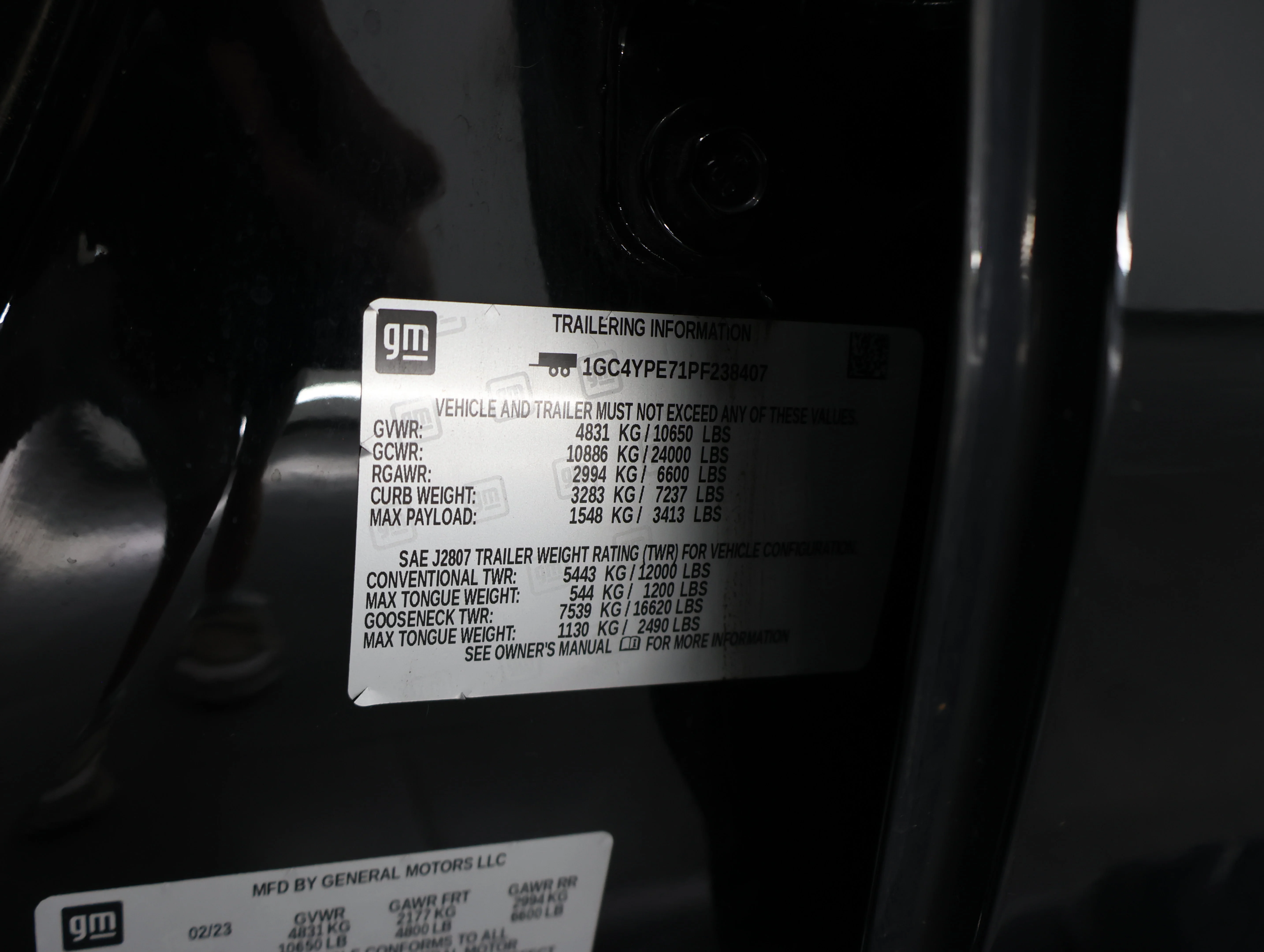 Used 2023 Black Chevrolet LTZ image 64