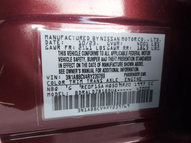 Certified Used 2024 Red Nissan SV image 33
