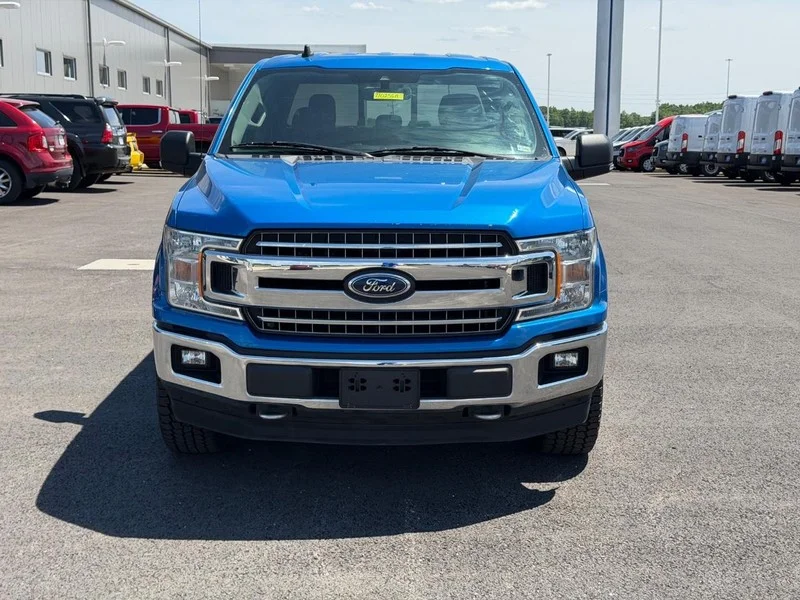 Certified Used 2019 Velocity Blue Metallic Ford XLT image 2