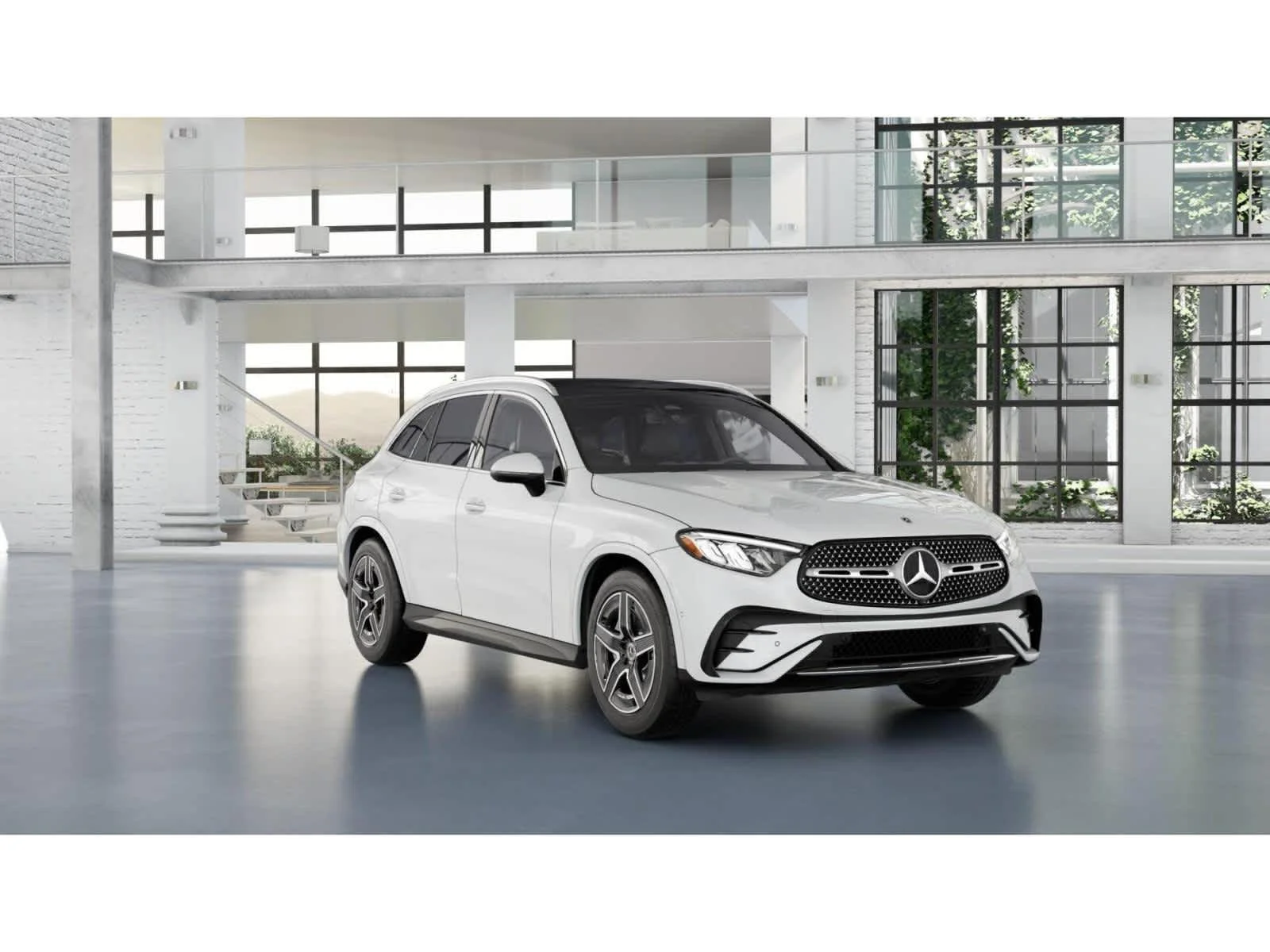 Used 2026 MANUFAKTUR Moonlight White Metallic Mercedes-Benz GLC 300 image 9