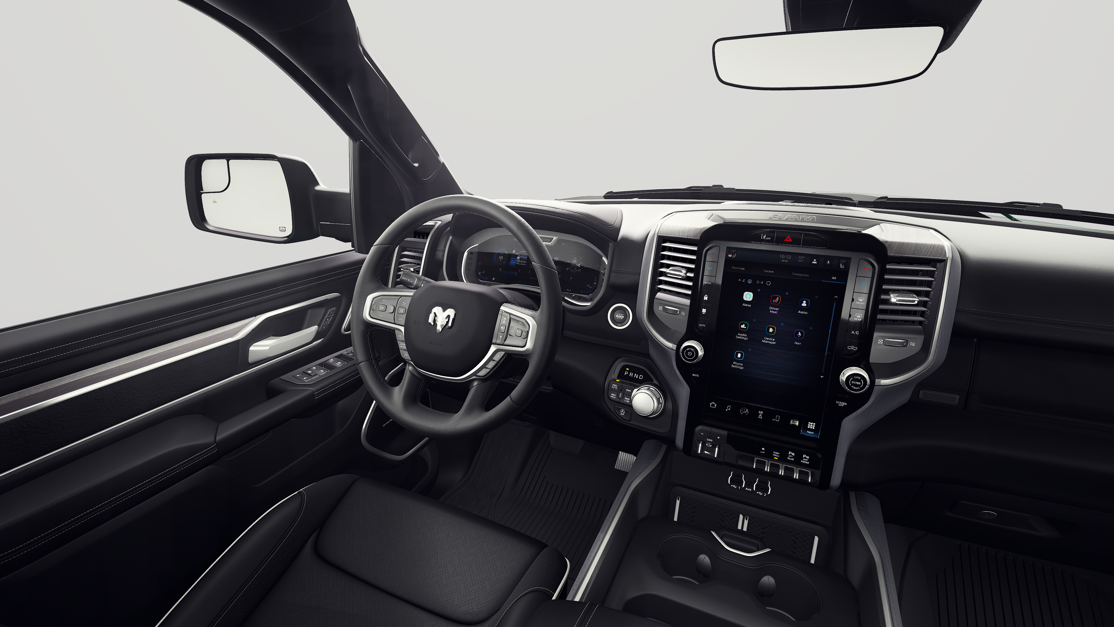 New 2027 Serrano-Green Metallic Exterior Paint Ram LARAMIE image 8