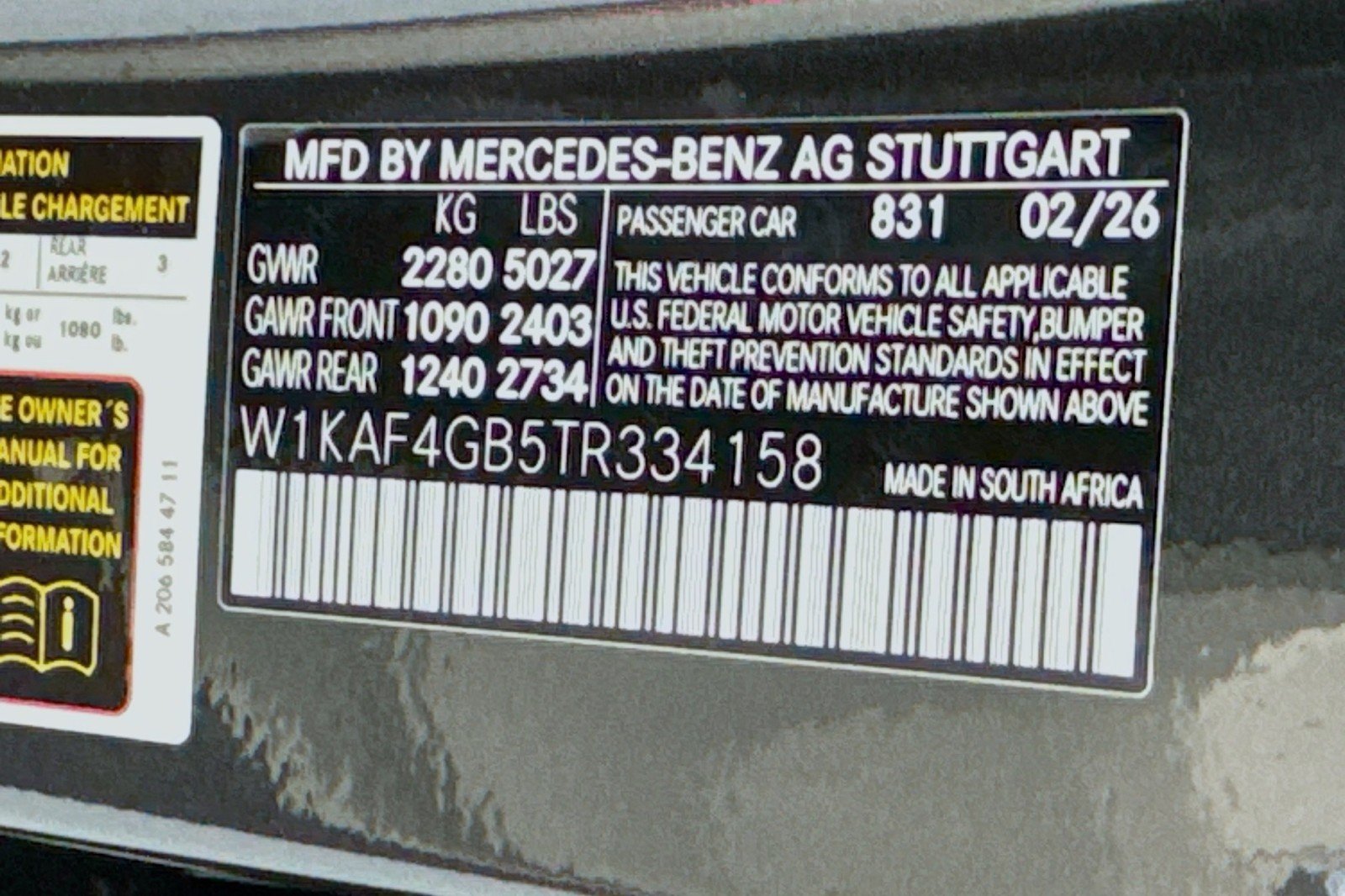 New 2026 Graphite Grey Metallic Mercedes-Benz C 300 Sedan image 24