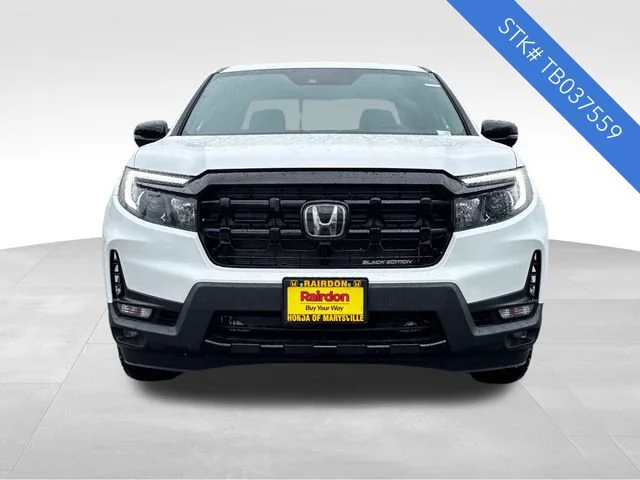 New 2026 Platinum White Pearl Honda Black Edition image 2