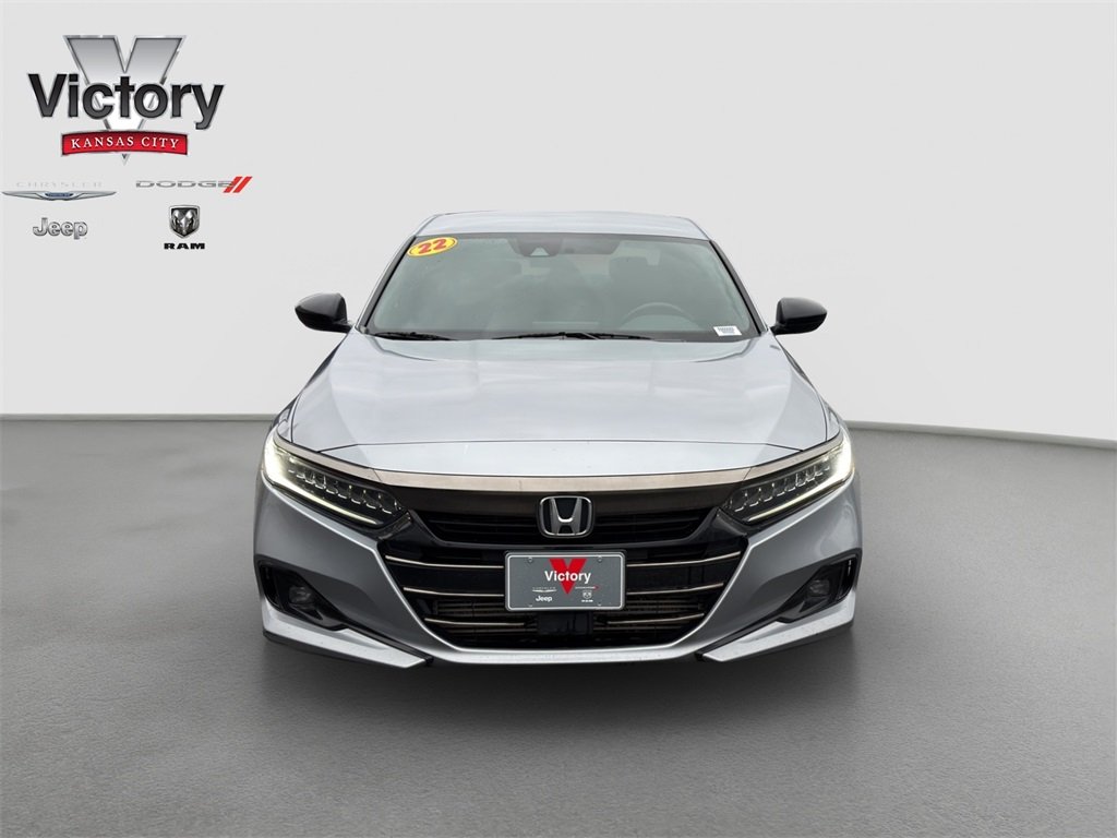 Used 2022 Honda Accord Sport with VIN 1HGCV1F35NA000682 for sale in Kansas City