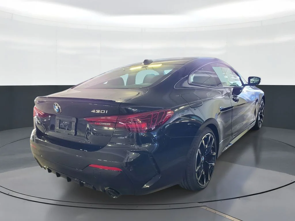 New 2026 Black Sapphire Metallic BMW 430i image 3