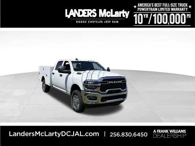 New 2026 Bright White Clear-Coat Exterior Paint RAM Tradesman image 1