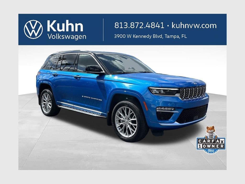 Used 2023 Blue Jeep Summit image 1