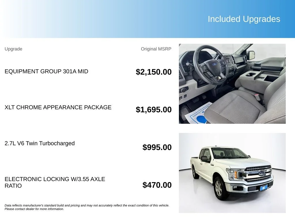 Used 2018 Oxford White Ford XLT image 5