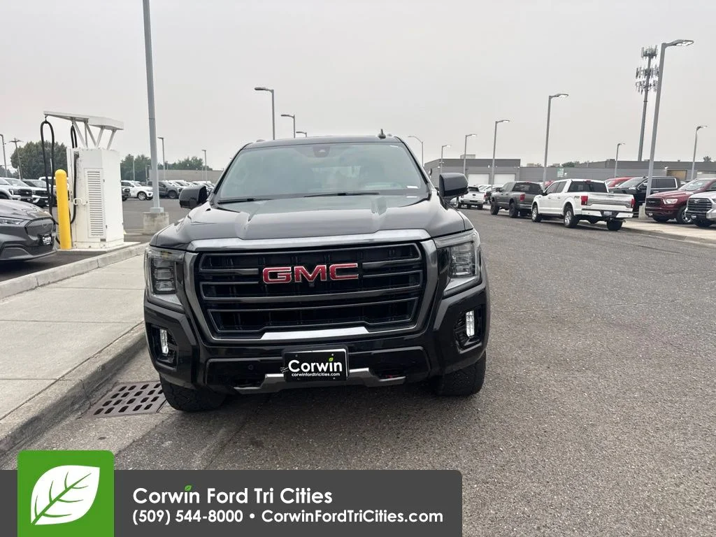 Used 2021 Black GMC AT4 image 3