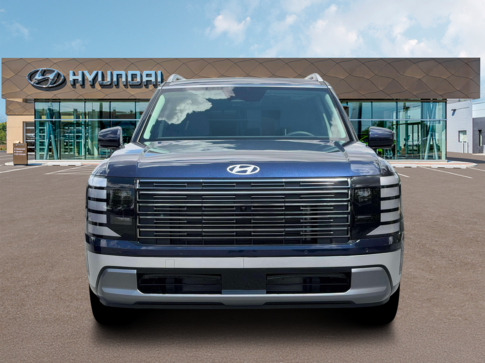 New 2026 Blue Hyundai Limited AWD image 12